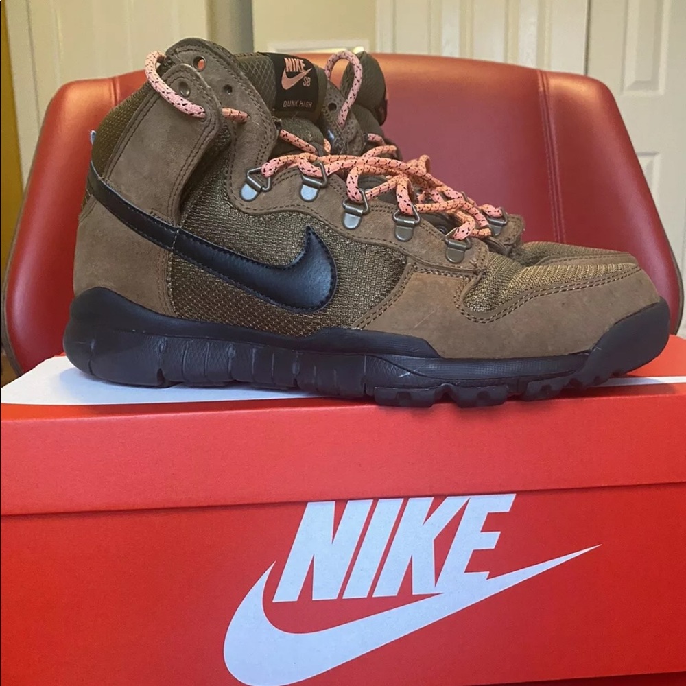 ISO!! Nike SB Dunk High Military Brown - Picture 6 of 6